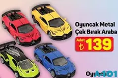 OYUNCAK METAL ÇEK BIRAK ARABA